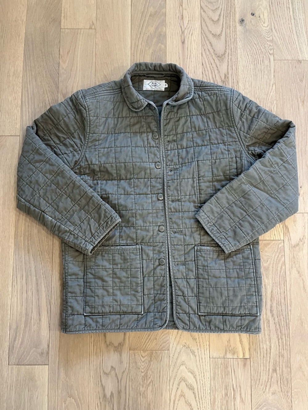 Alex Crane Quilted Kite Jacket — Medium — Tank — 100% Organic Cotton